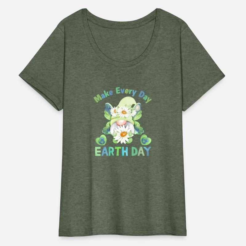 Make Every Day Earth Day - Green cute Gnome