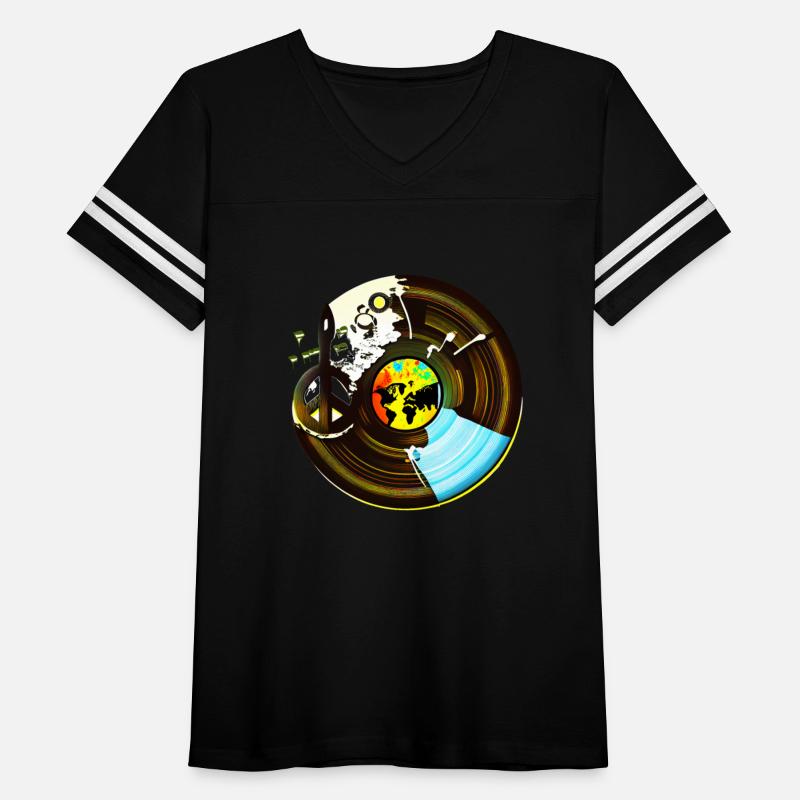 Make Music Not War | Hippie Peace & Vinyl Record