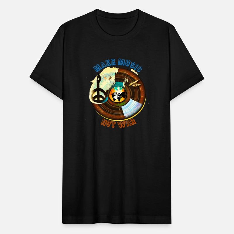 Make Music Not War | Music & Peace & Vinyl Record
