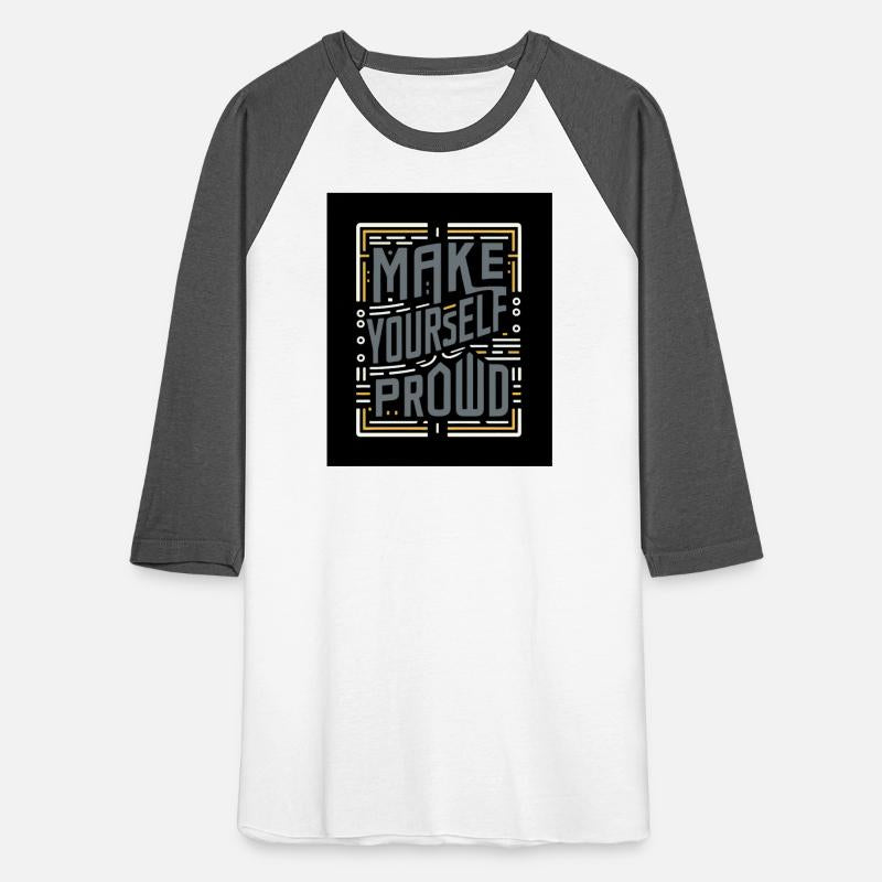 make your self proud typography design