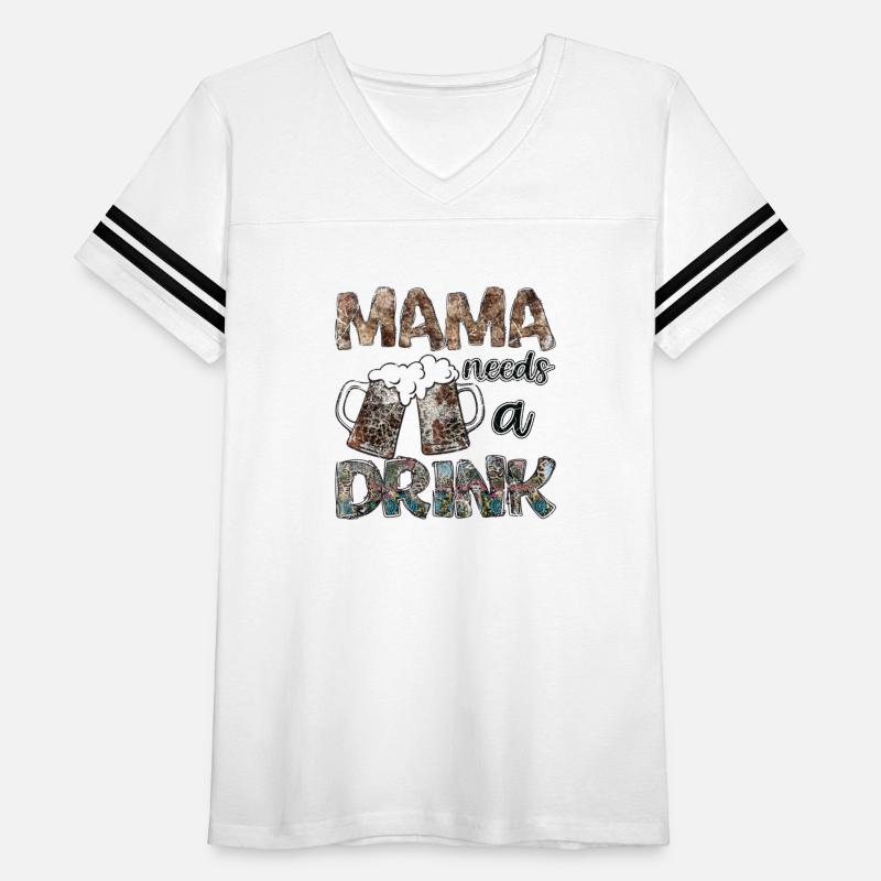 Mama Needs A Drink Beer Western Shirts