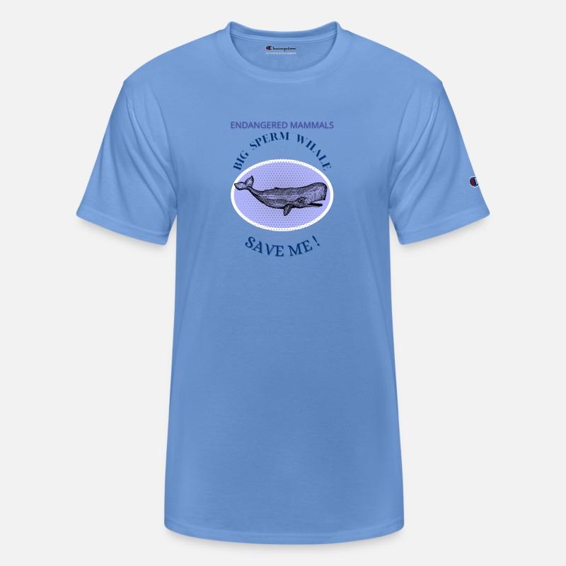 Mammals Endangered Big Sperm Whale