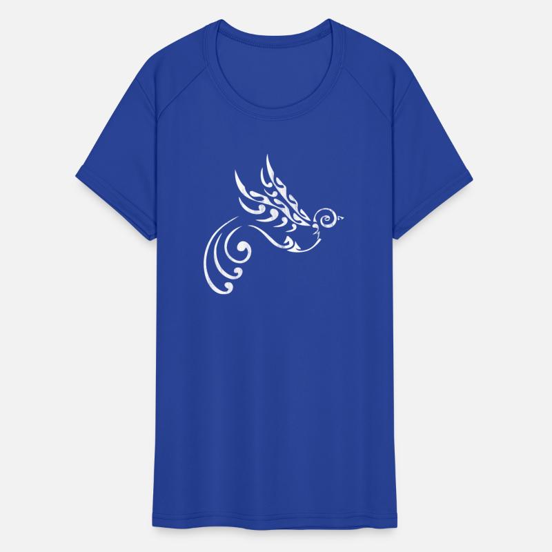 Maori Tattoo Bird Freedom white