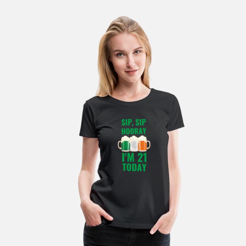 March 17Th St Patrick'S Day 21St I'M 21 Irish Flag