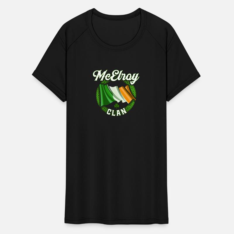Mcelroy Surname Irish Last Name Ireland Flag