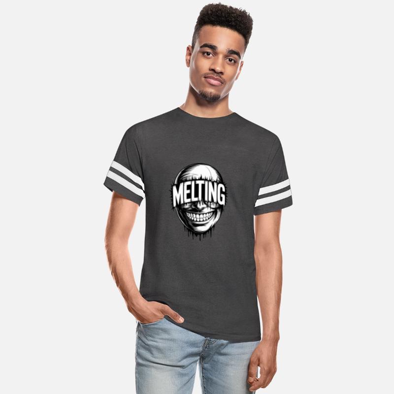 Melting Horror - Dripping Skull Design