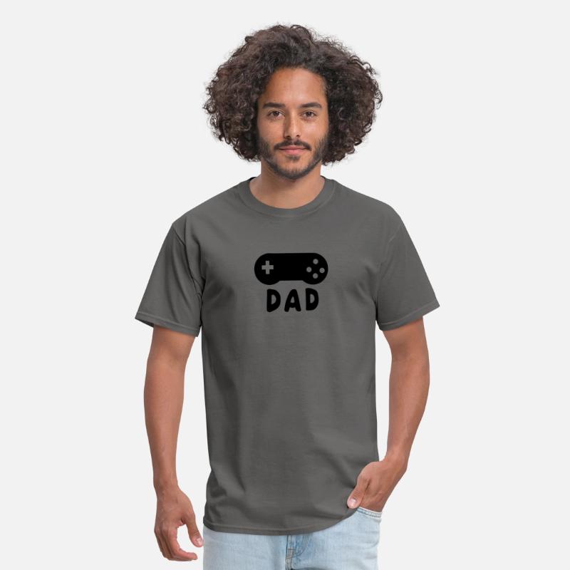 Mens Gamer Dad favorite activity play Game Father