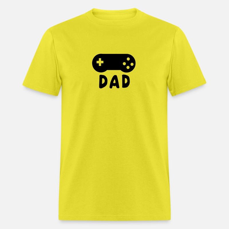 Mens Gamer Dad favorite activity play Game Father