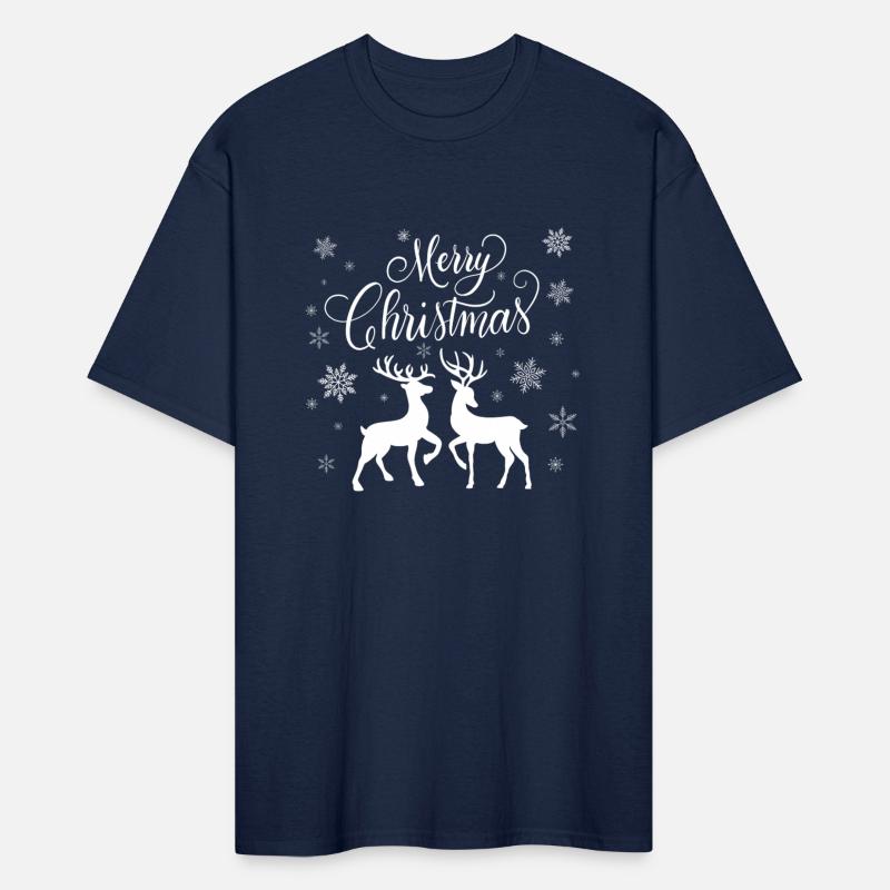 Merry Christmas with snow