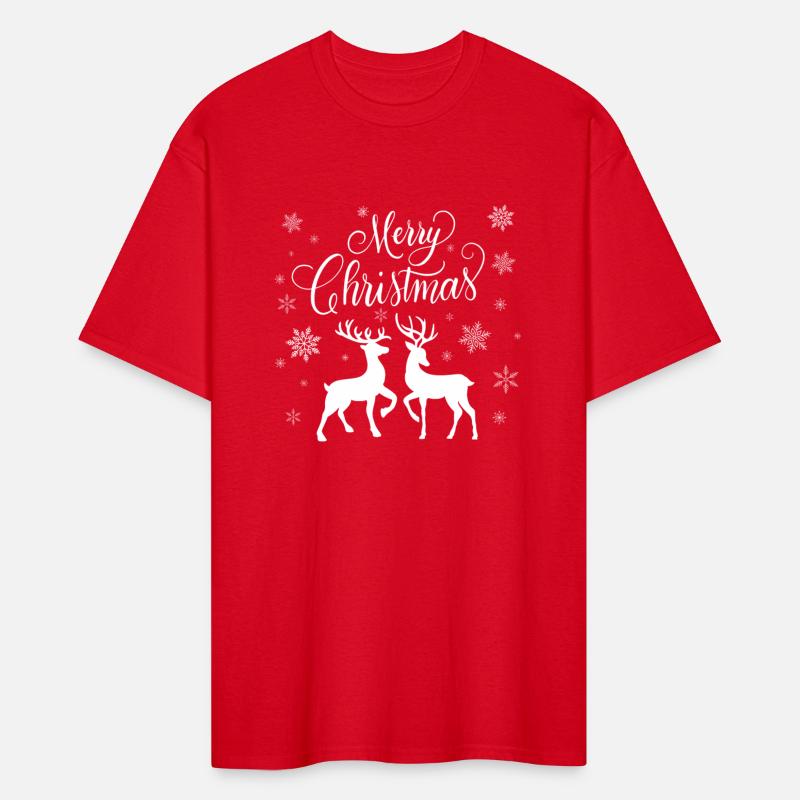 Merry Christmas with snow