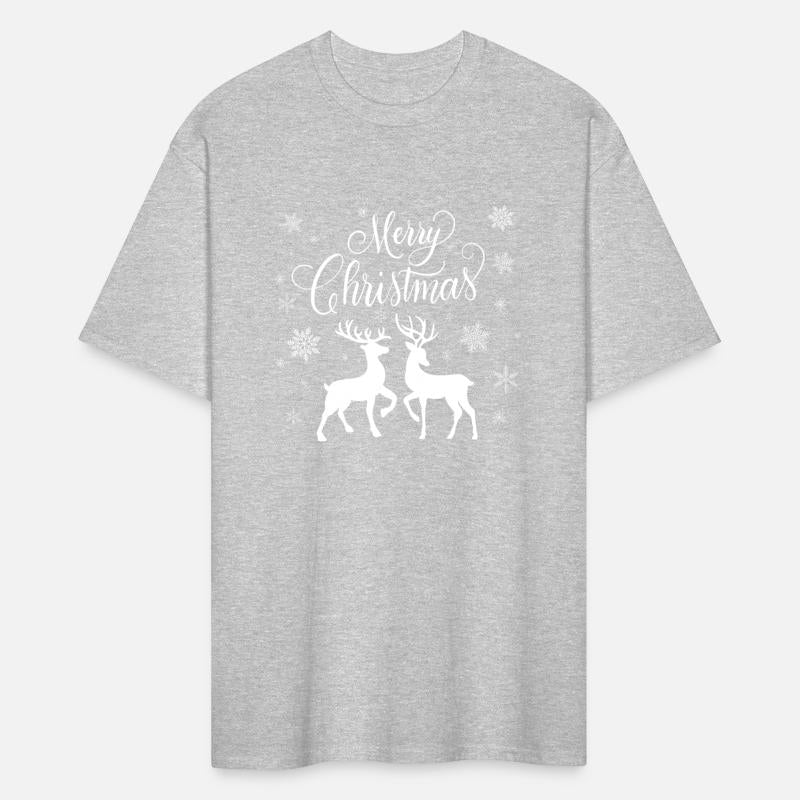 Merry Christmas with snow