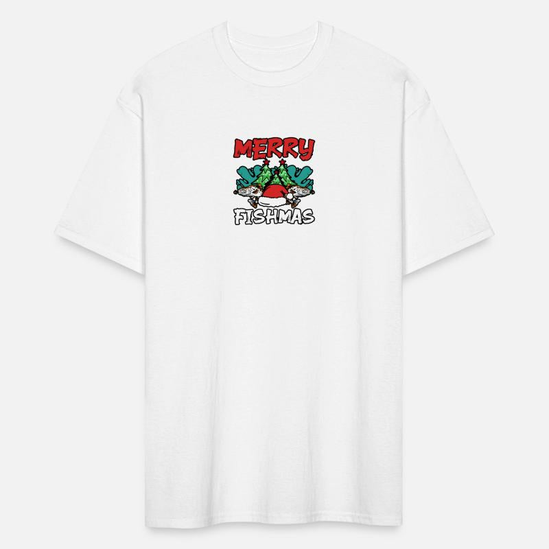 Merry Fishmas Santa Claus Fishing Matching