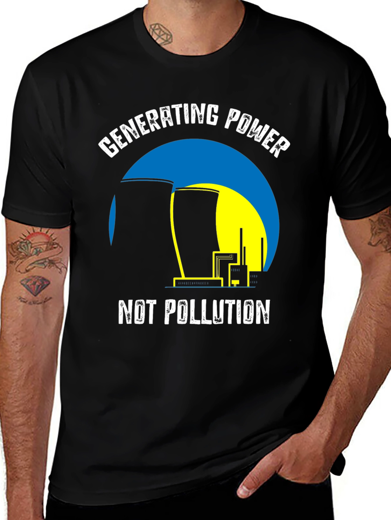 Generating Power T-Shirt - Ukraine Support Tee
