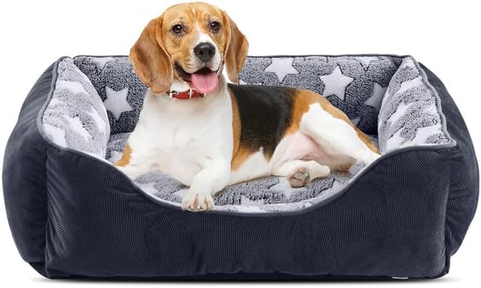 MIXJOY Dog Bed Medium, Washable Cosy Pet Bed with  - Best Seller
