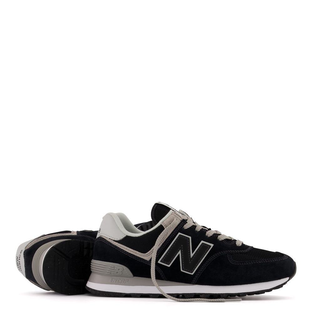 New Balance Women's 574v3 in Black with White