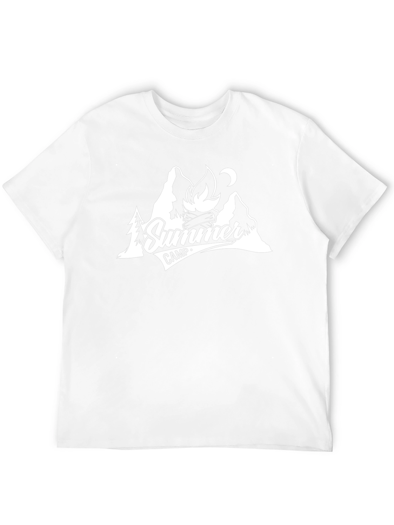 Summer Camp Graphic T-Shirt - Classic Black Tee