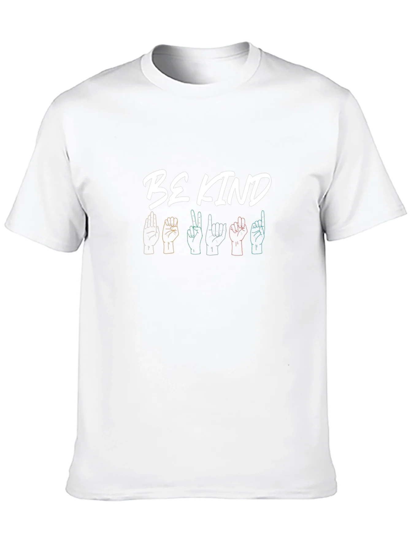 Be Kind Sign Language Graphic Tee - Unisex