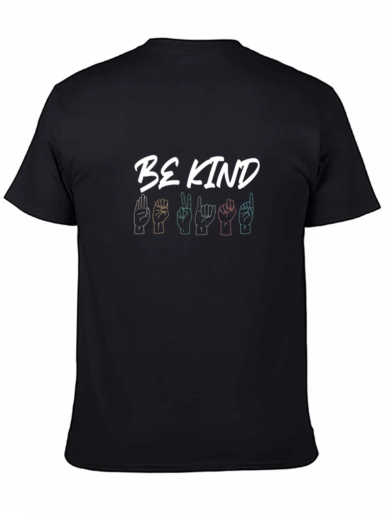 Be Kind Sign Language Graphic Tee - Unisex