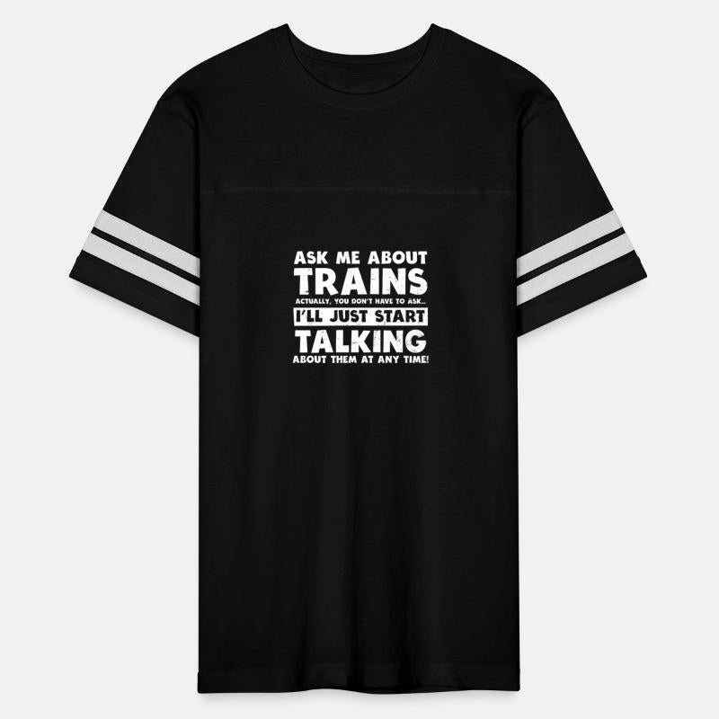 Model Railroad Ask Me About Trains Gift