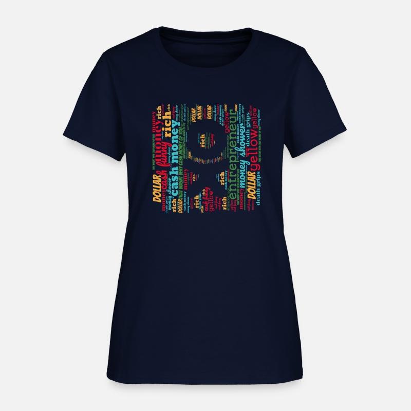 money 4 color wordcloud