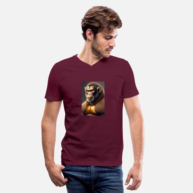 Monkey King logo in T shirt design