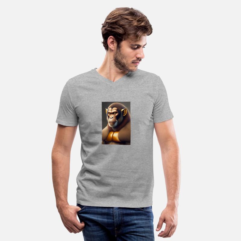 Monkey King logo in T shirt design