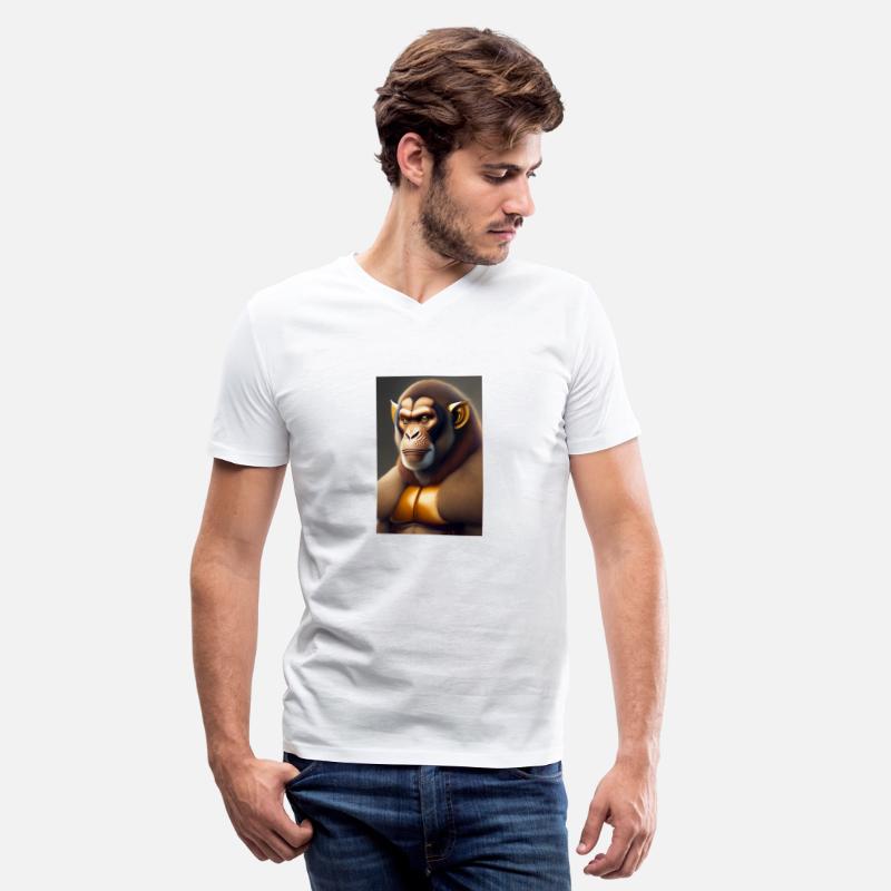 Monkey King logo in T shirt design