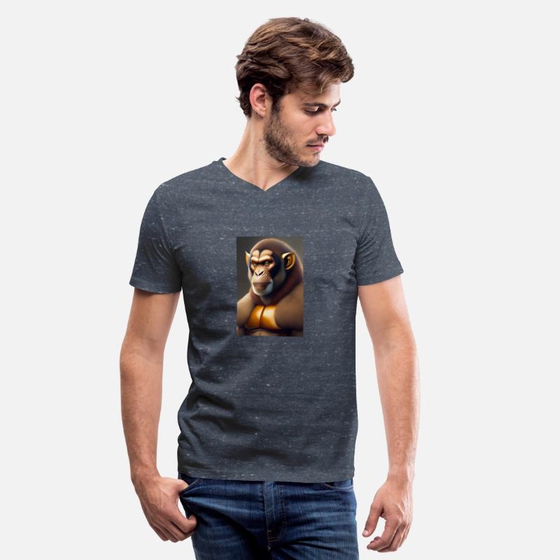 Monkey King logo in T shirt design