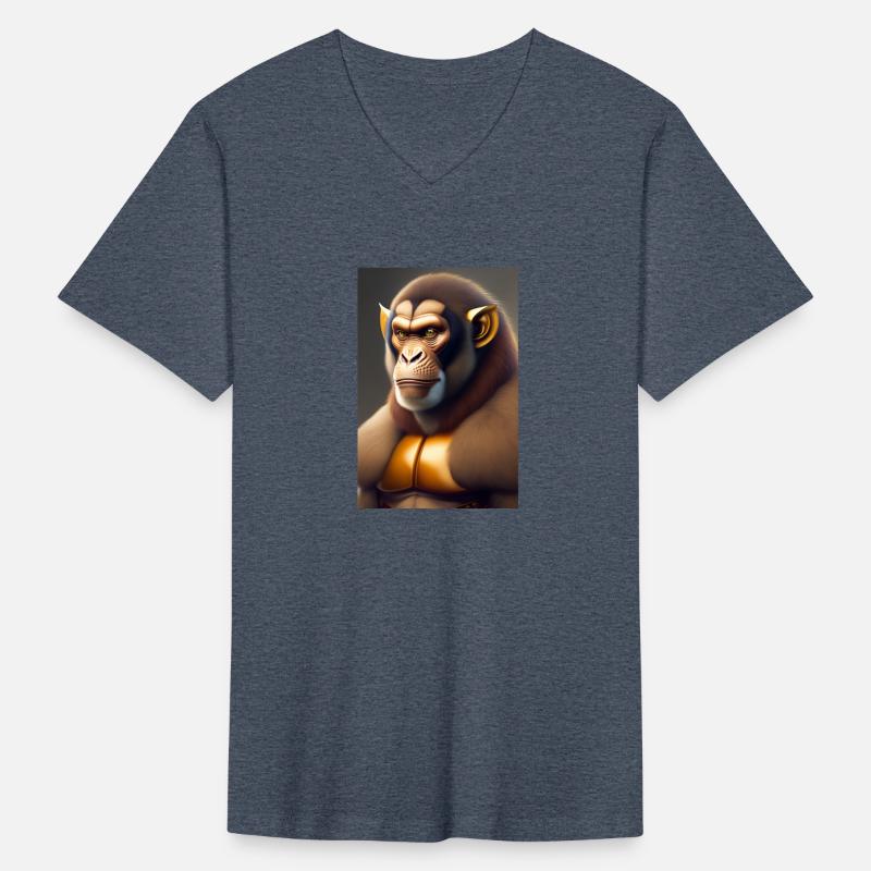 Monkey King logo in T shirt design