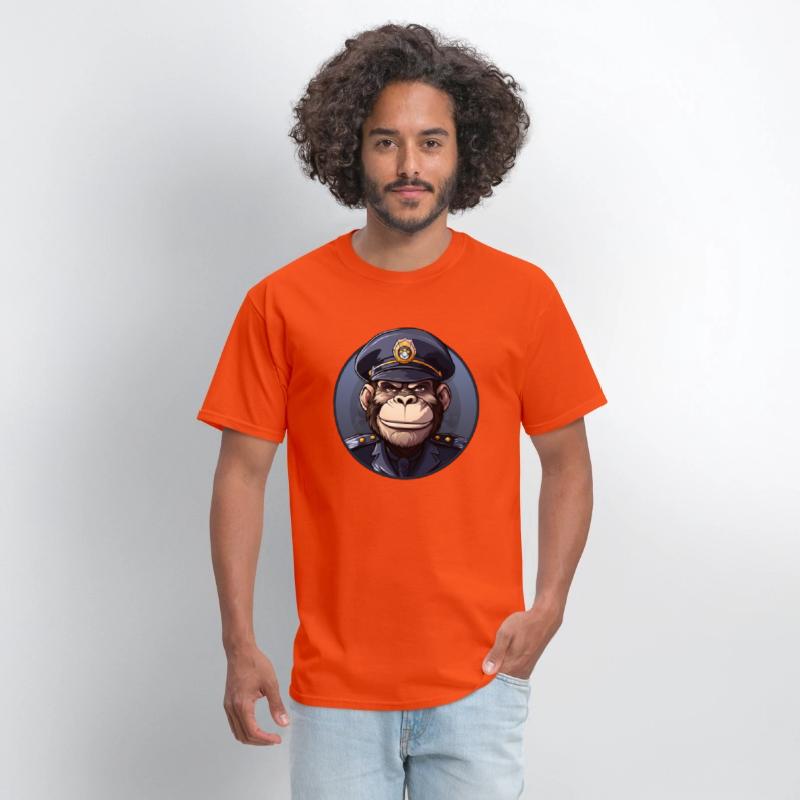 Monkey policewoman