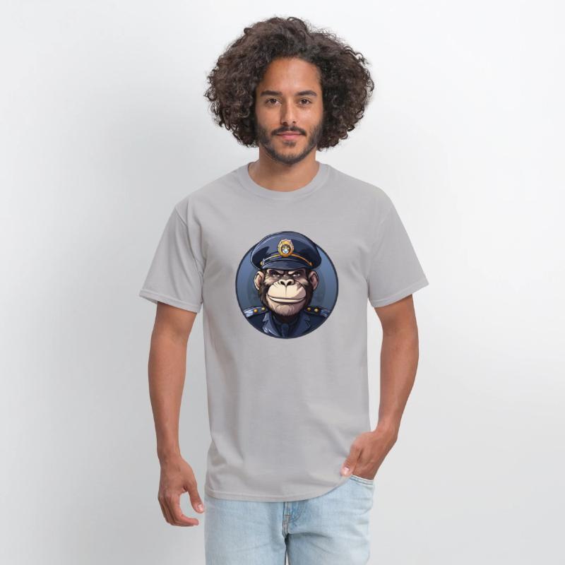 Monkey policewoman