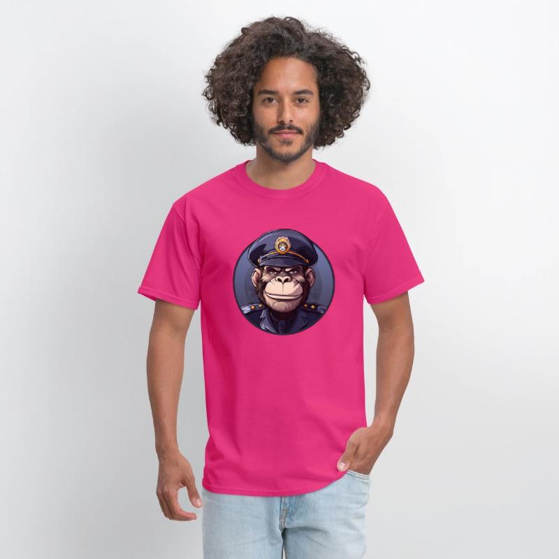 Monkey policewoman