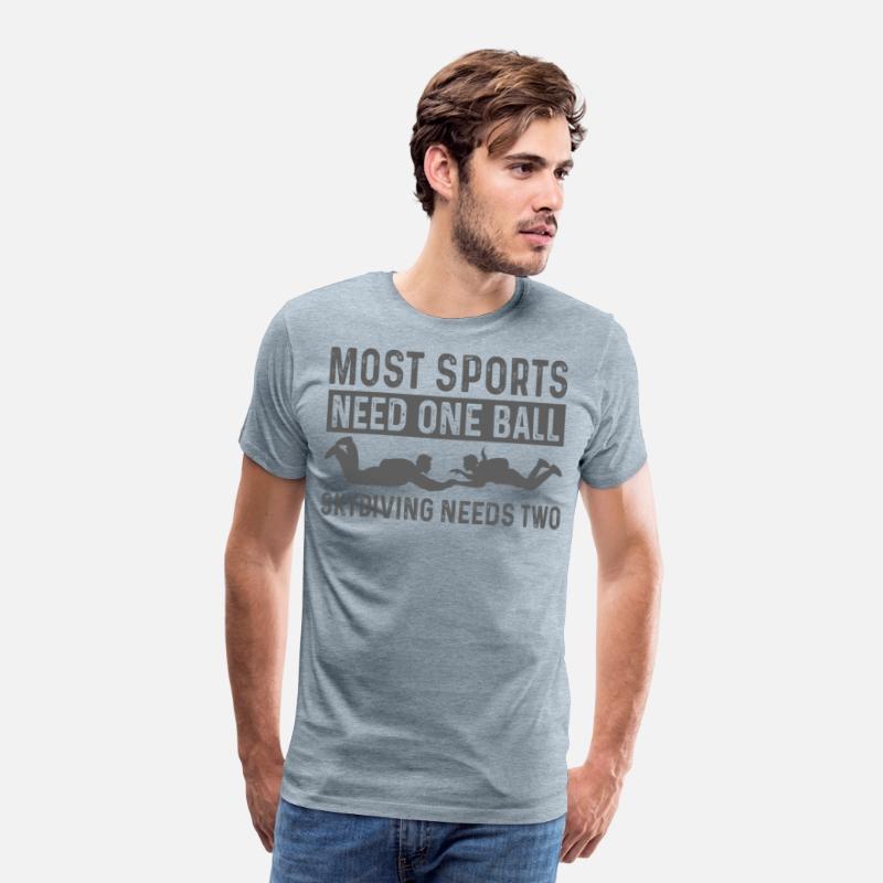 Most sports need one ball, skydiving needs two