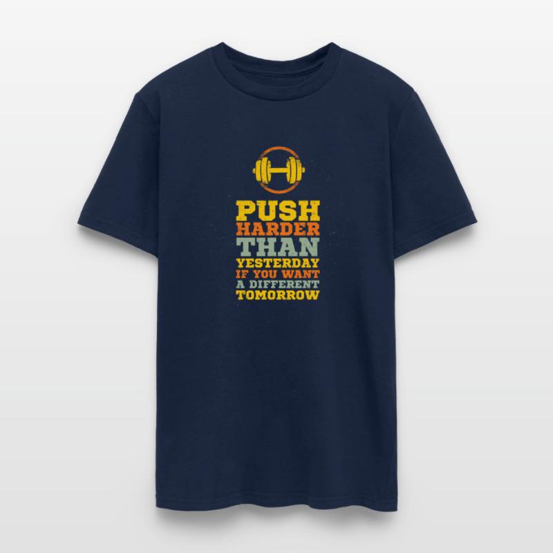 Motivational Quote - Push Harder