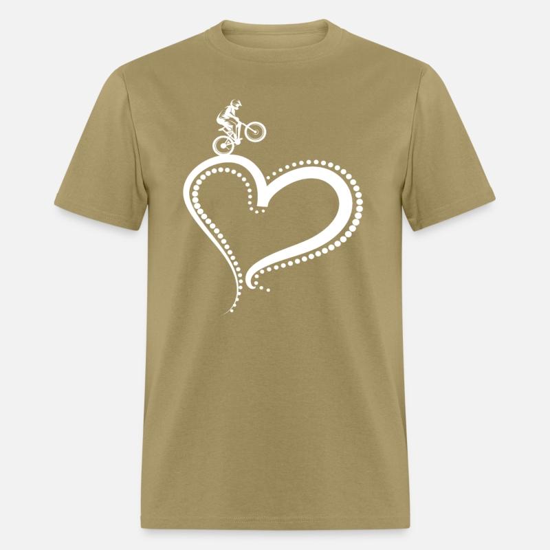 Mountain Biker Heart Adventure