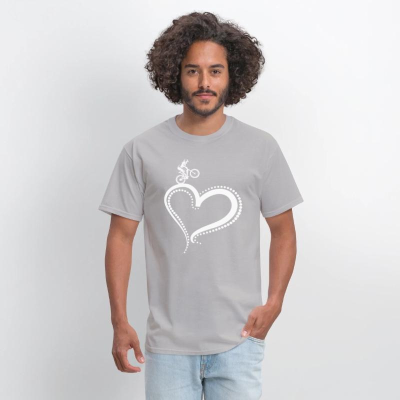 Mountain Biker Heart Adventure