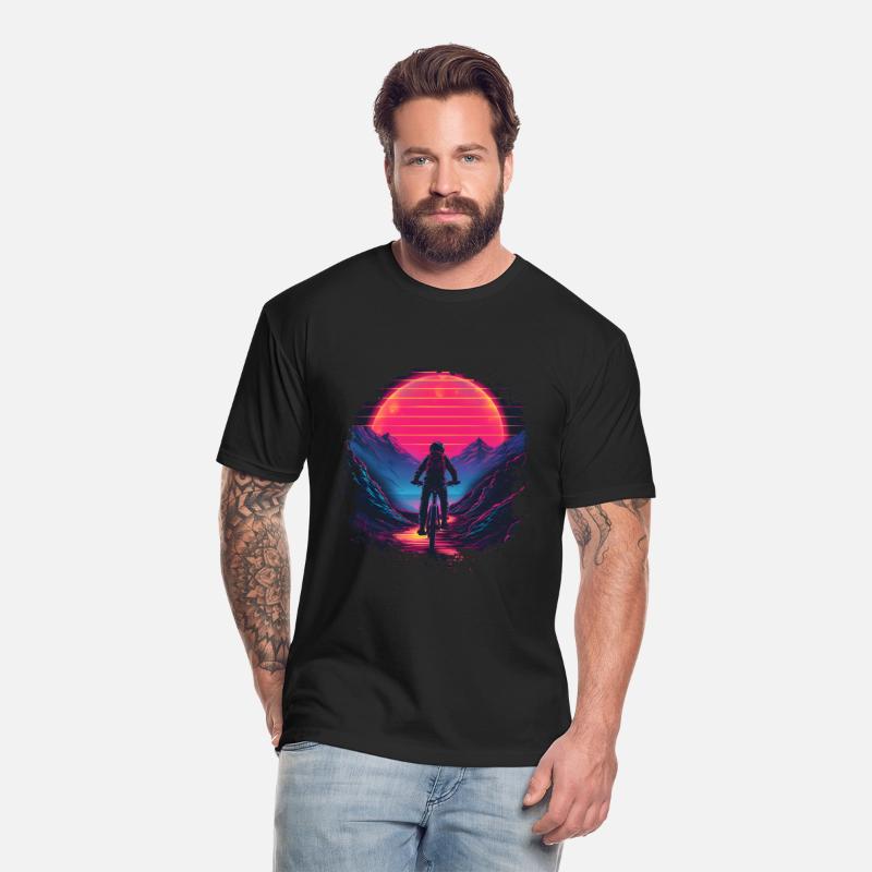Mountain Biking Synthwave