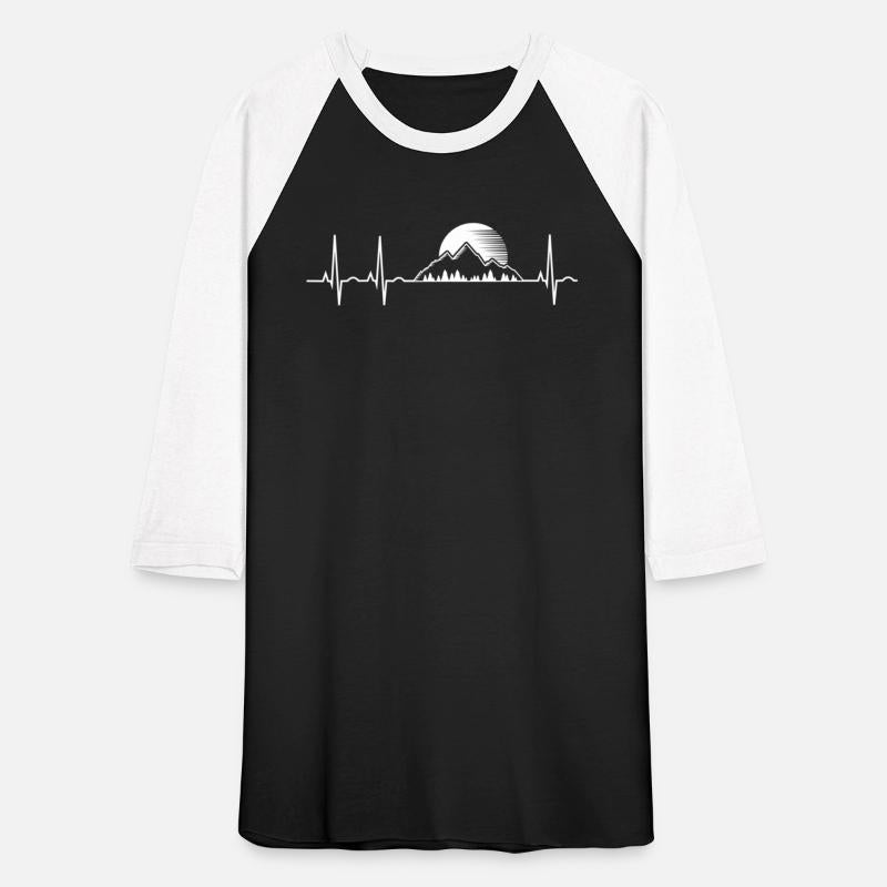 Mountain Heartbeat Shirt Nature Trail Hiker Gift