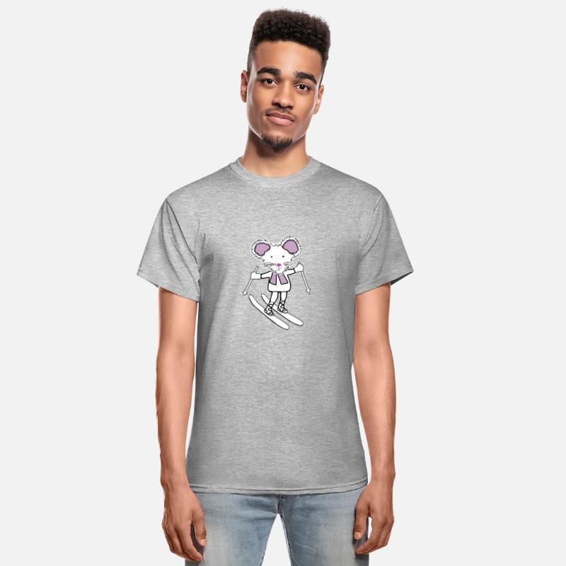 mouse skiing
