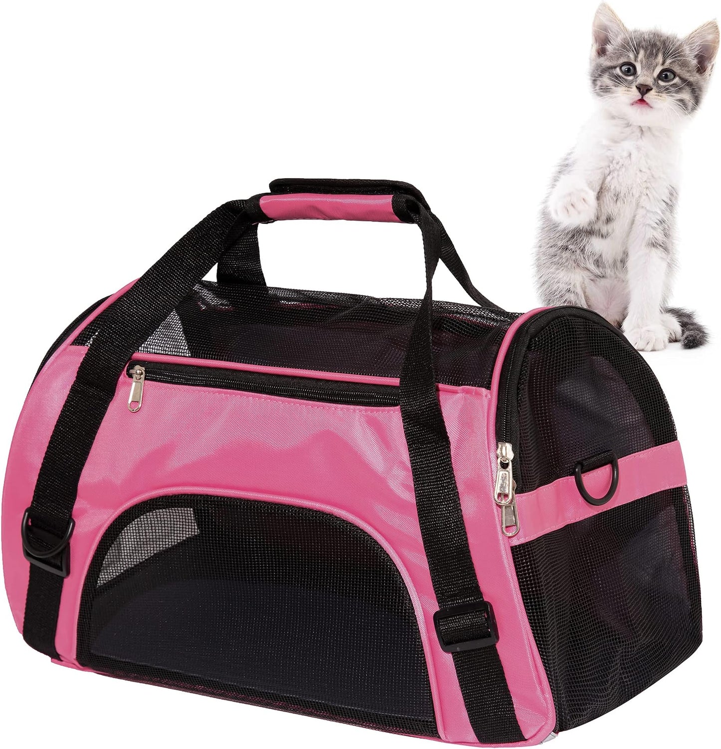 MuchL Cat Carrier for Cats Soft-Sided Travel Pat C - Top Rated