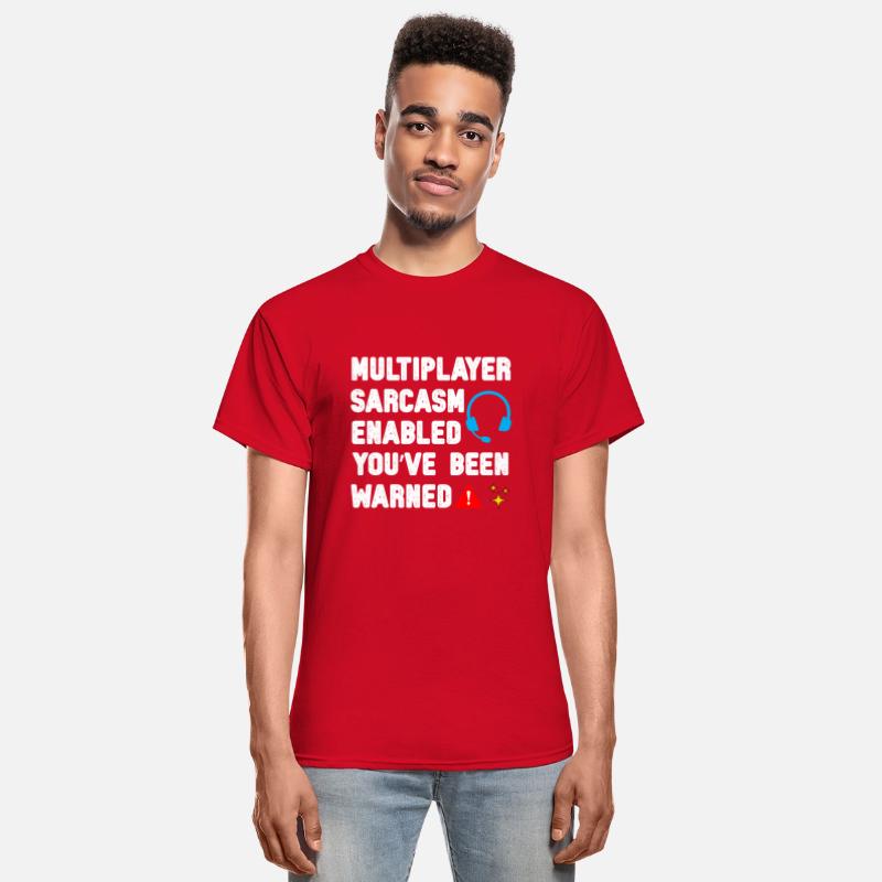 Multiplayer Sarcasm Mode: ON – Gamer Tee