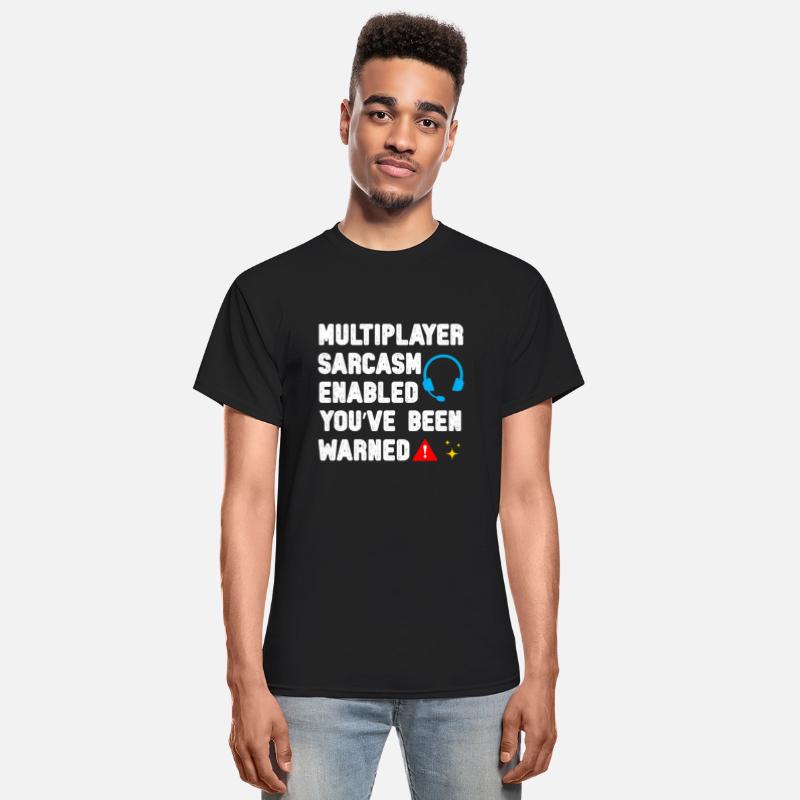 Multiplayer Sarcasm Mode: ON – Gamer Tee