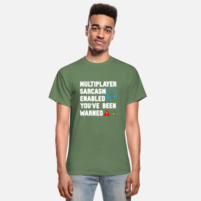 Multiplayer Sarcasm Mode: ON – Gamer Tee