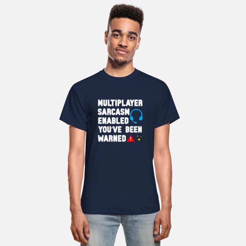 Multiplayer Sarcasm Mode: ON – Gamer Tee
