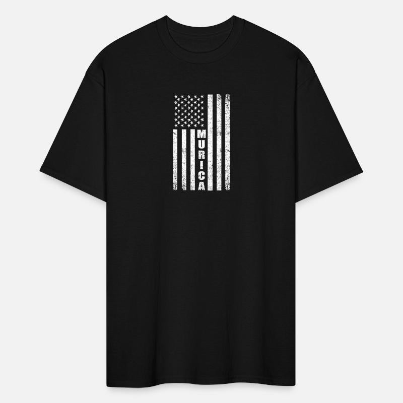 Murica, Grunge Texture American Flag