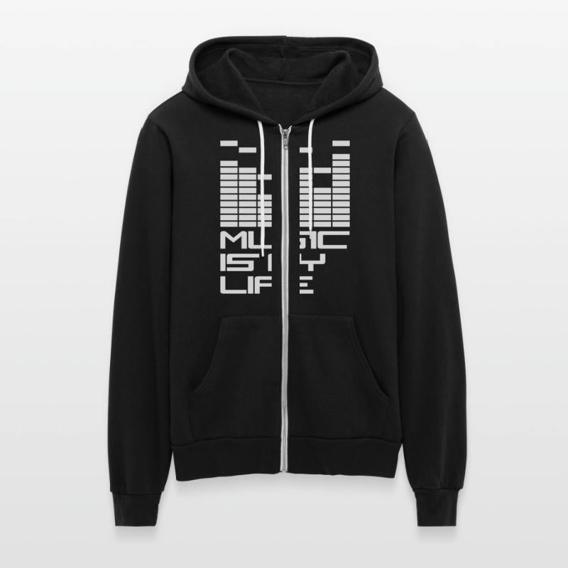 Music Is My Life Quote Sound Wave Bars Dance Party