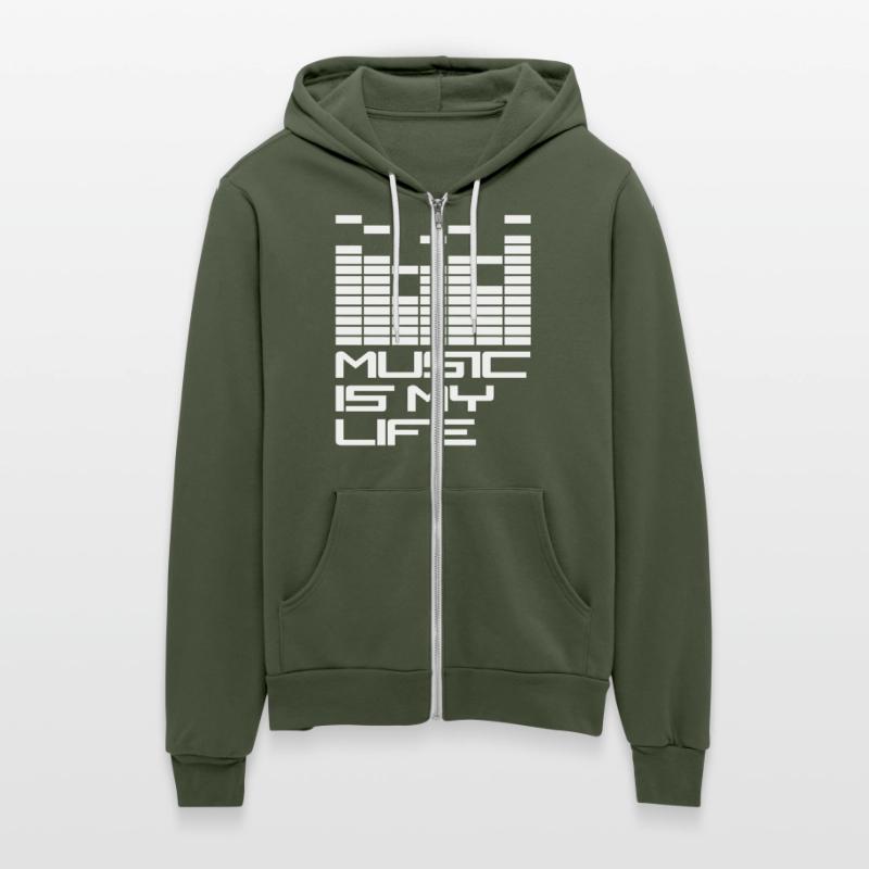 Music Is My Life Quote Sound Wave Bars Dance Party