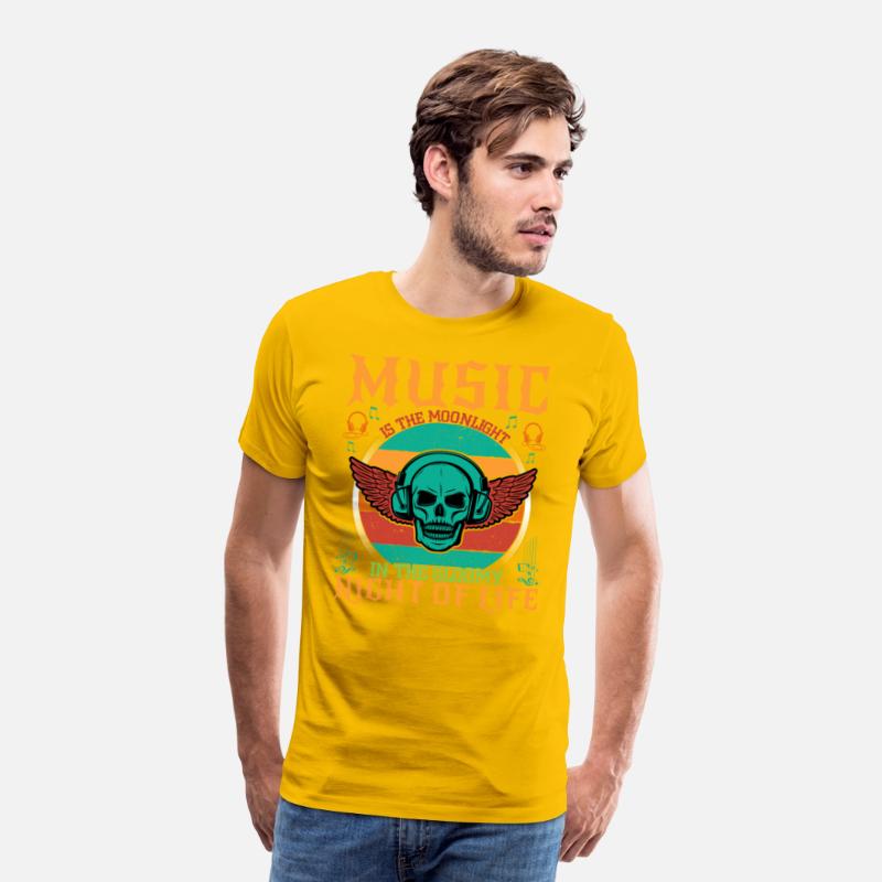 Music is the moonlight in the gloomy night of life