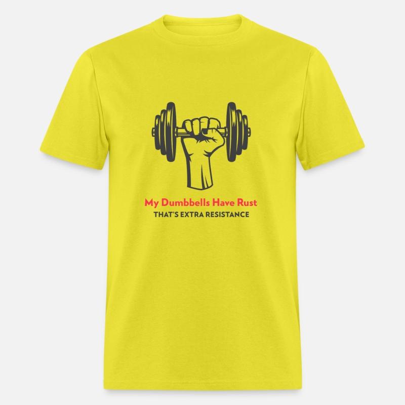 MY DUMBBELLS HAVE RUST – THAT’S EXTRA RESISTANCE