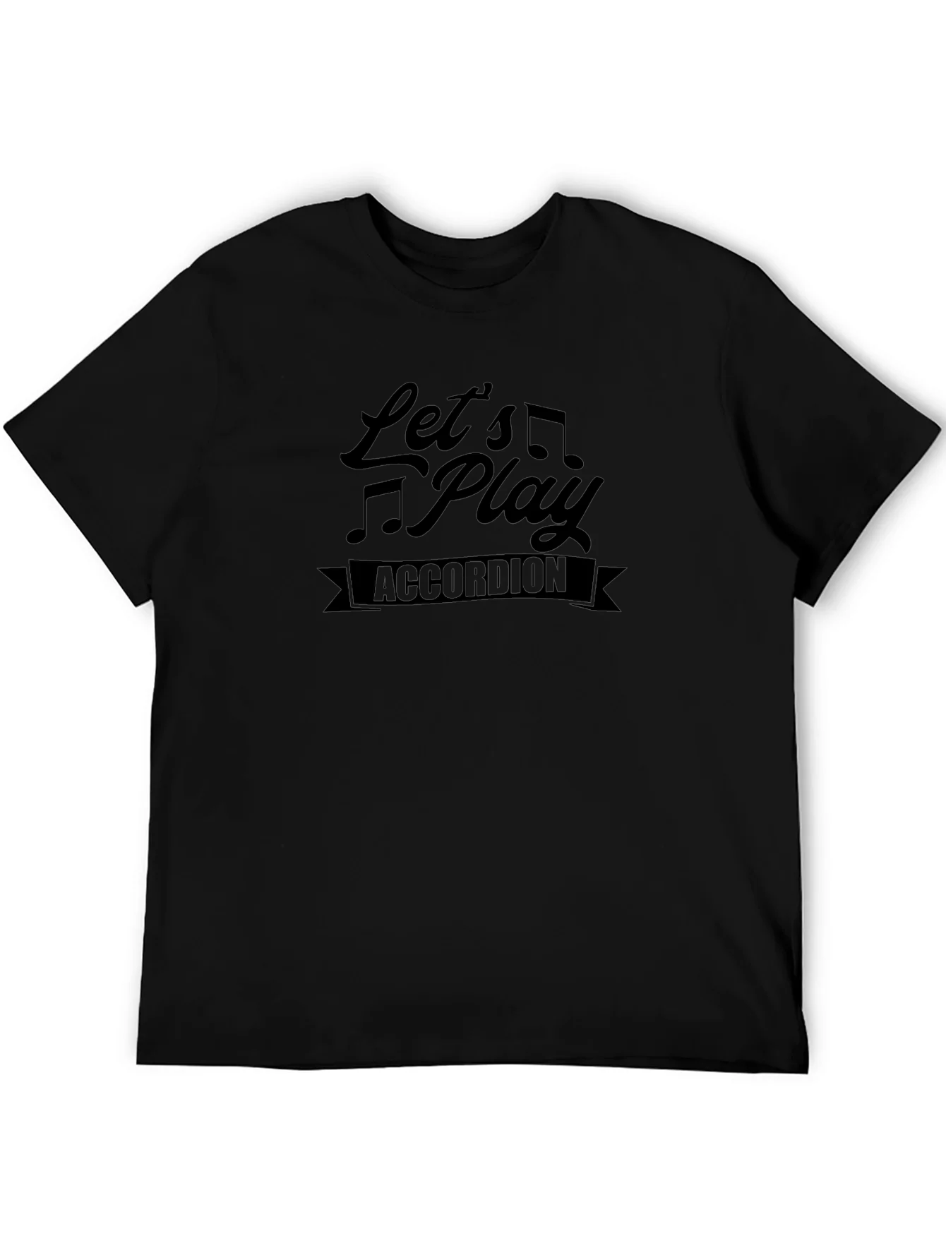 Lets Play Accordion Graphic Tee